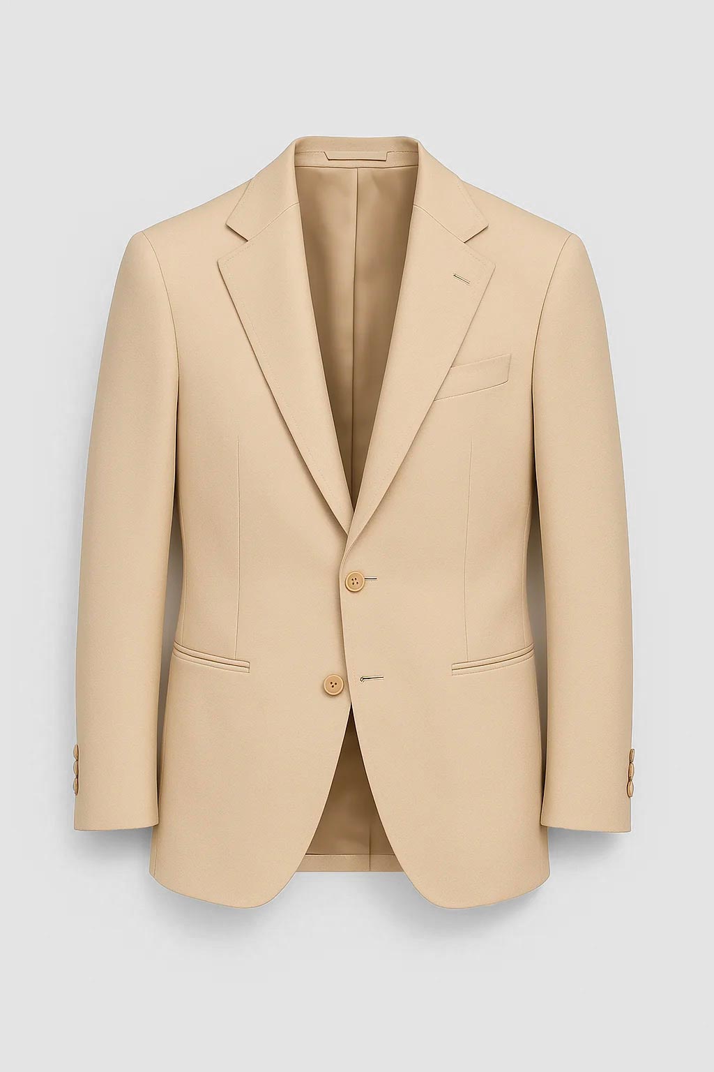 Cotton Blazer - Beige