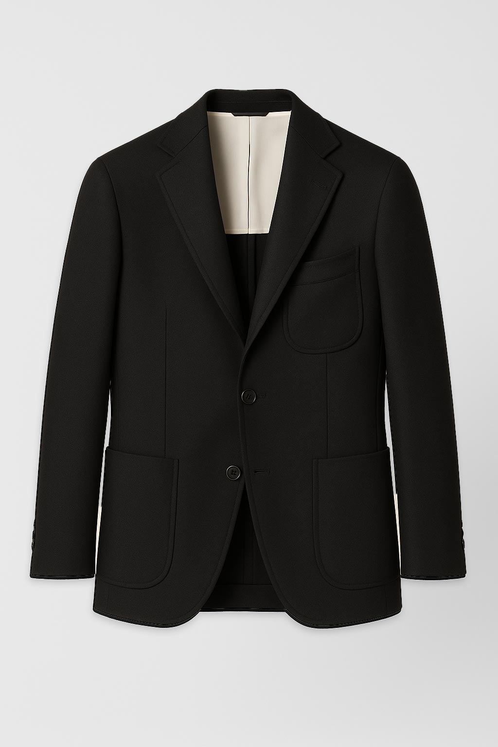 Linen Blazer - Black